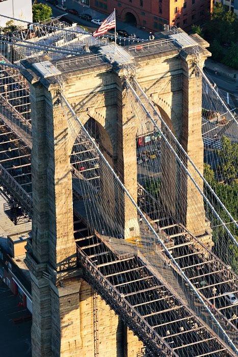 Brooklyn Bridge arches