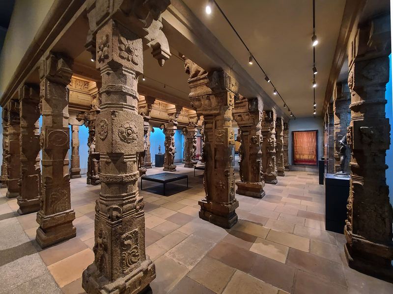 South Indian pillared temple, Philadelphia Museum of Art