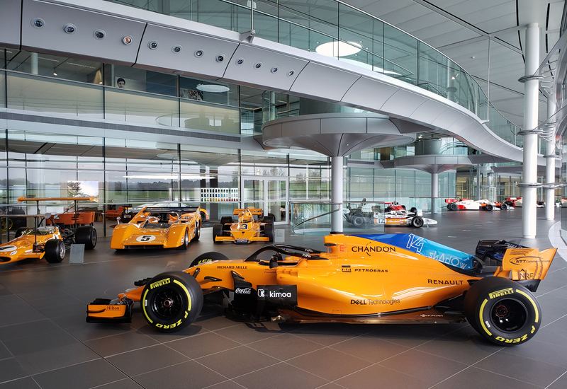 McLaren factory, London